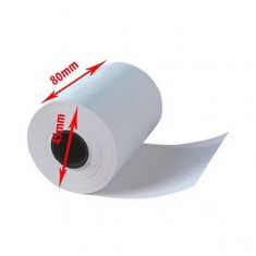 Giấy in nhiệt K80  - Thùng 100 cuộn